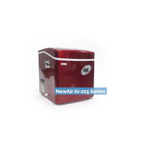 NewAir Never Ending Ice Newair Countertop Ice Maker, 50 lbs. of Ice a Day, 3 Ice Sizes and Easy